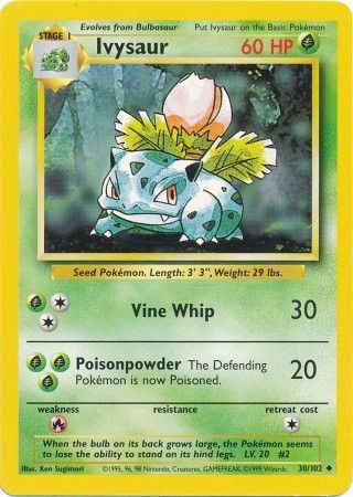 Ivysaur (30/102) [Base Set Unlimited] | Gamers Paradise