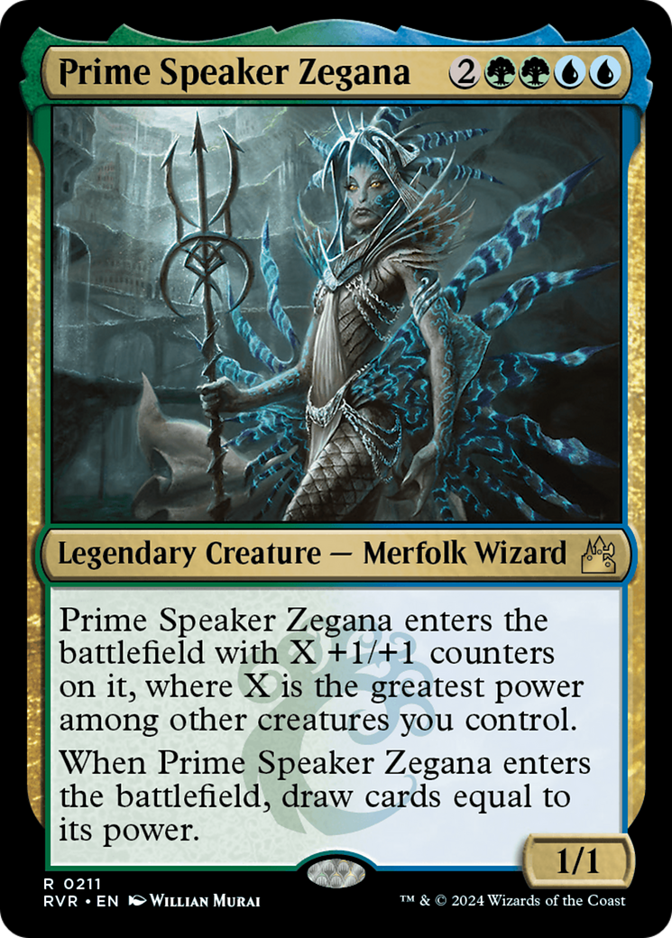 Prime Speaker Zegana [Ravnica Remastered] | Gamers Paradise