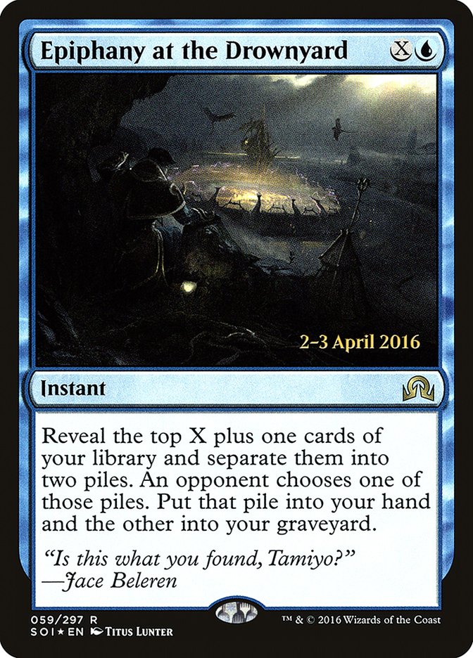 Epiphany at the Drownyard [Shadows over Innistrad Prerelease Promos] | Gamers Paradise