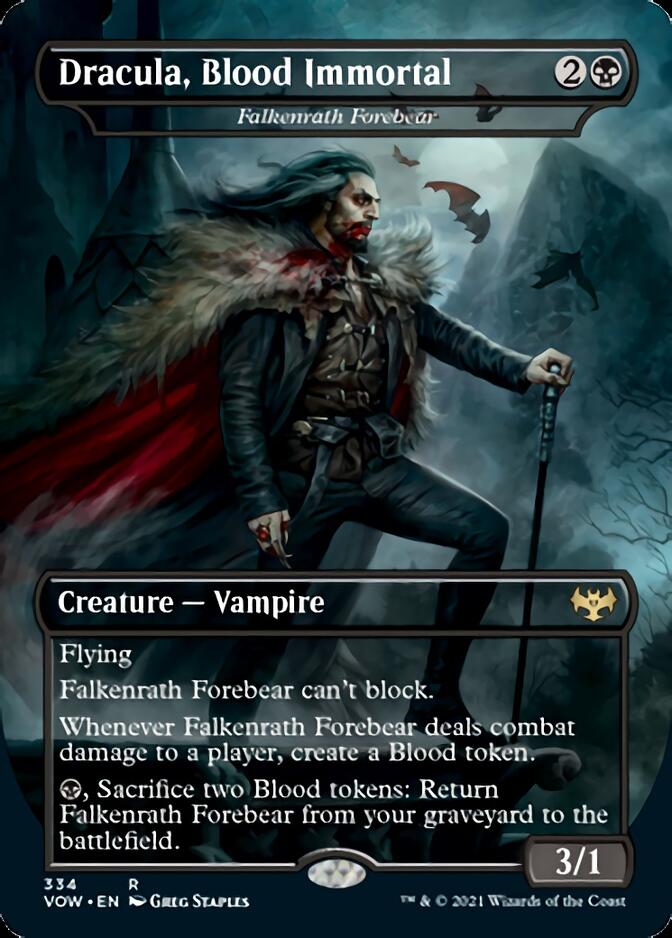 Falkenrath Forebear - Dracula, Blood Immortal [Innistrad: Crimson Vow] | Gamers Paradise