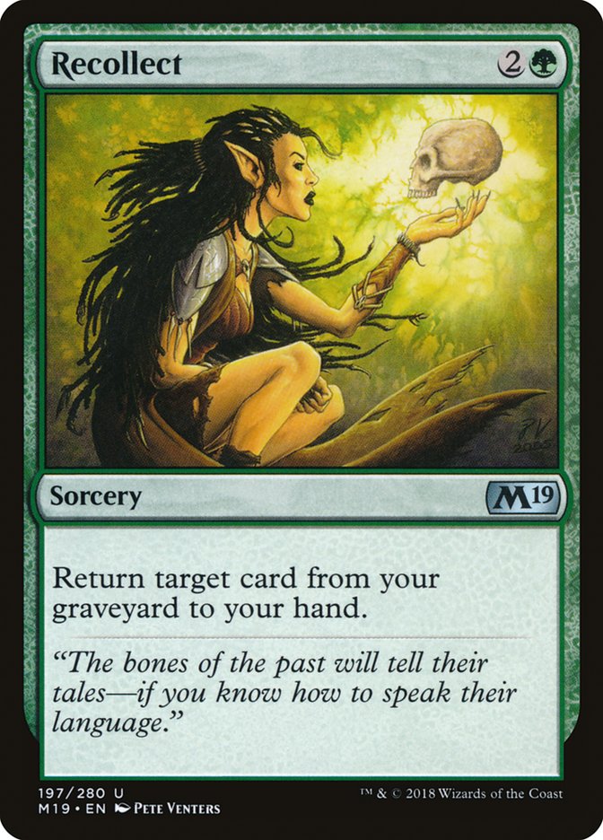 Recollect [Core Set 2019] | Gamers Paradise