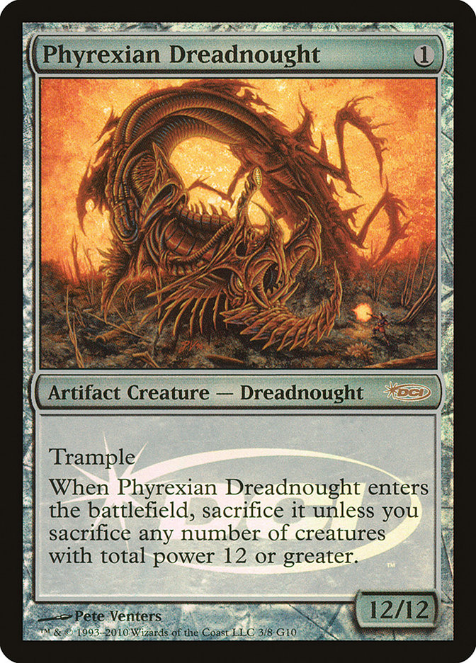 Phyrexian Dreadnought [Judge Gift Cards 2010] | Gamers Paradise