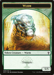 Wurm // Saproling Double-Sided Token [Guilds of Ravnica Guild Kit Tokens] | Gamers Paradise