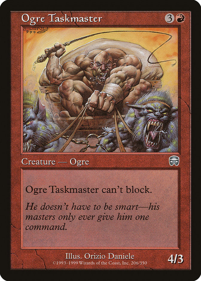 Ogre Taskmaster [Mercadian Masques] | Gamers Paradise