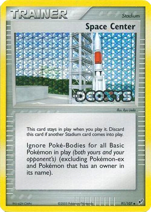 Space Center (91/107) (Stamped) [EX: Deoxys] | Gamers Paradise