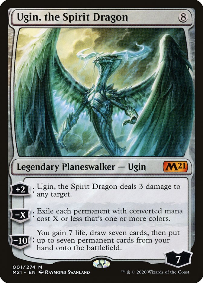 Ugin, the Spirit Dragon [Core Set 2021] | Gamers Paradise