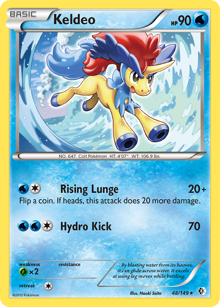 Keldeo (48/149) [Black & White: Boundaries Crossed] | Gamers Paradise