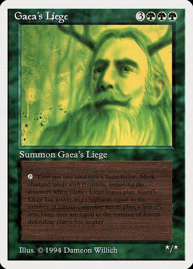 Gaea's Liege [Summer Magic / Edgar] | Gamers Paradise