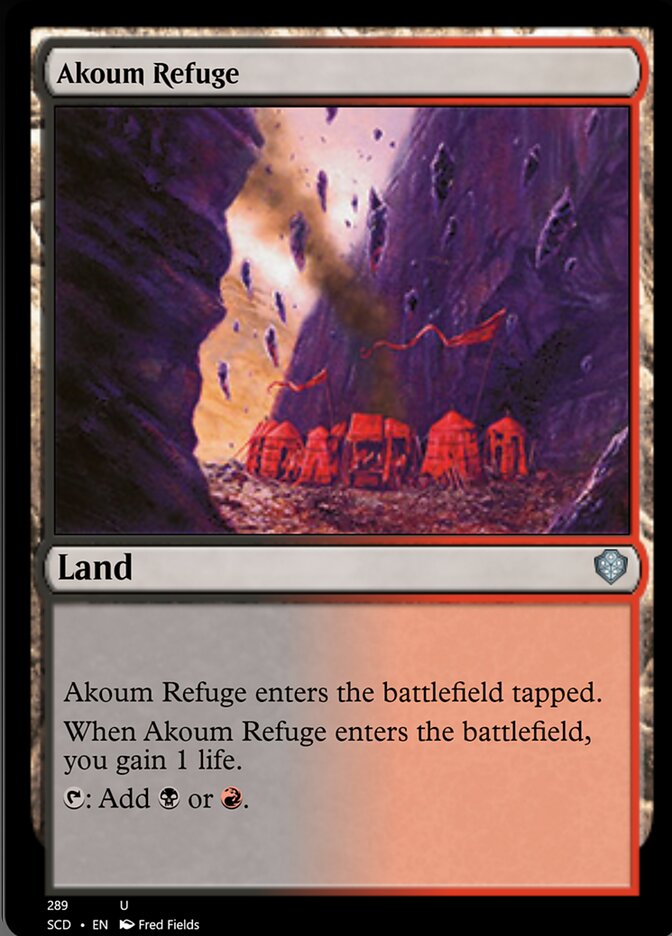 Akoum Refuge [Starter Commander Decks] | Gamers Paradise