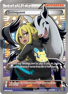 Delinquent (98b/122) (Full Art) (Alternate Art Promo) [XY: BREAKpoint] | Gamers Paradise