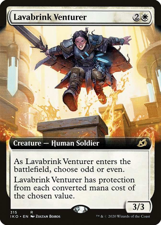 Lavabrink Venturer (Extended Art) [Ikoria: Lair of Behemoths] | Gamers Paradise