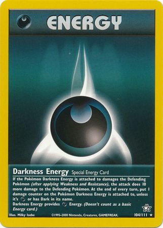 Darkness Energy (104/111) [Neo Genesis Unlimited] | Gamers Paradise