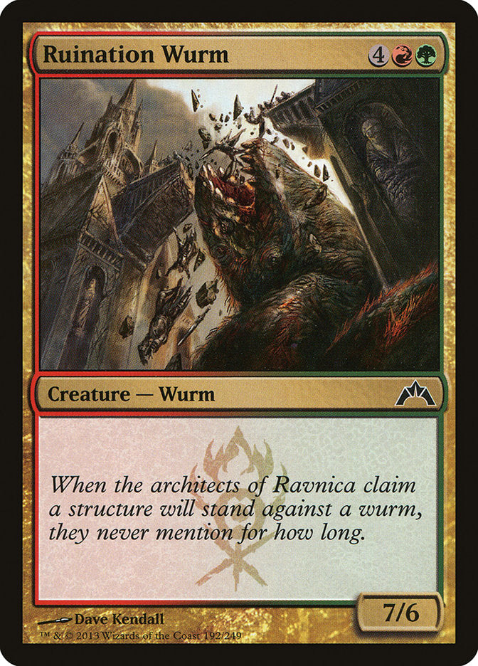 Ruination Wurm [Gatecrash] | Gamers Paradise