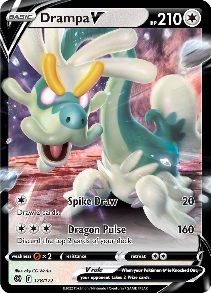 Drampa V (128/172) [Sword & Shield: Brilliant Stars] | Gamers Paradise