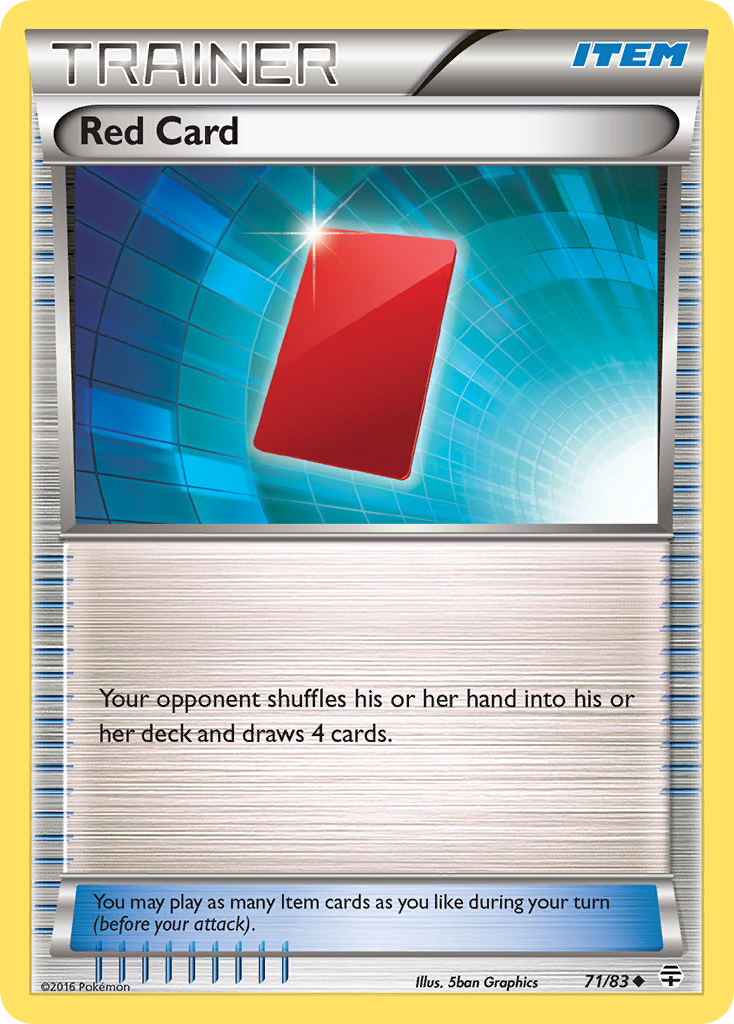 Red Card (71/83) [XY: Generations] | Gamers Paradise