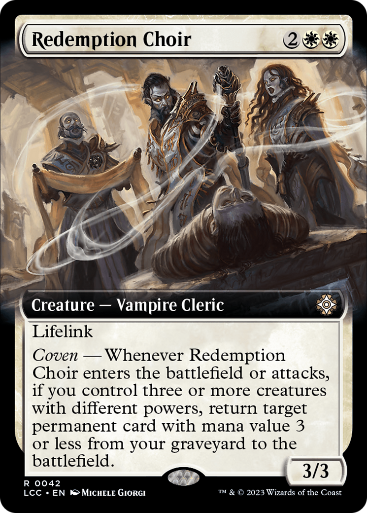 Redemption Choir (Extended Art) [The Lost Caverns of Ixalan Commander] | Gamers Paradise