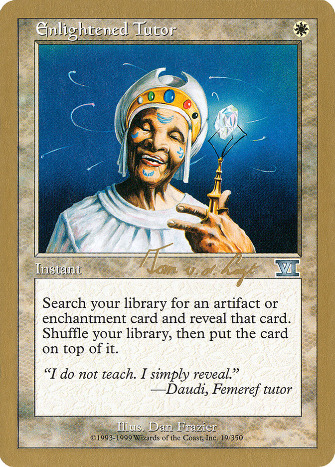 Enlightened Tutor (Tom van de Logt) [World Championship Decks 2000] | Gamers Paradise