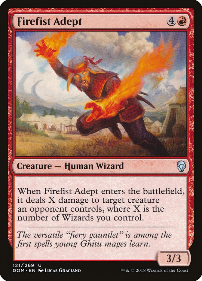 Firefist Adept [Dominaria] | Gamers Paradise