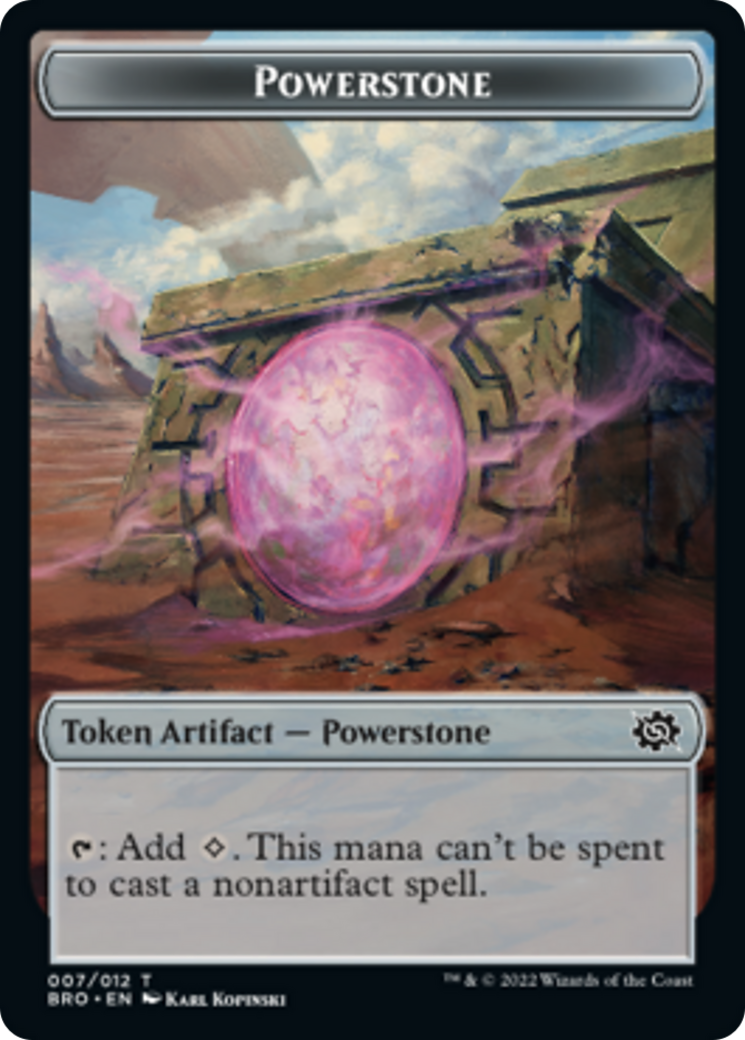 Powerstone Token [The Brothers' War Tokens] | Gamers Paradise