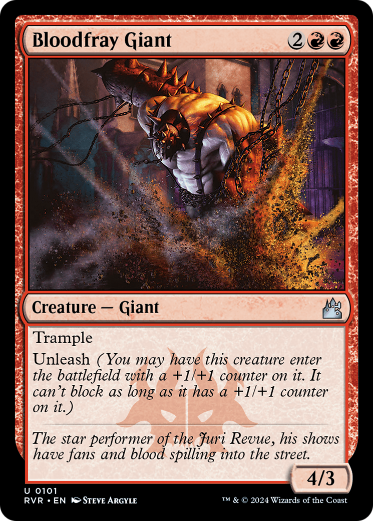 Bloodfray Giant [Ravnica Remastered] | Gamers Paradise