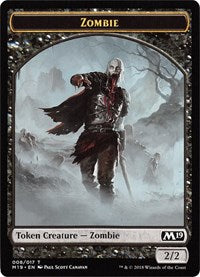 Zombie // Goblin Double-Sided Token (Game Night) [Core Set 2019 Tokens] | Gamers Paradise