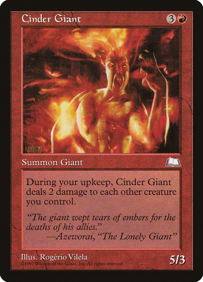 Cinder Giant [Weatherlight] | Gamers Paradise