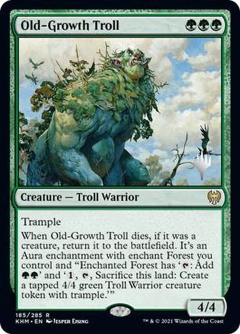 Old-Growth Troll (Promo Pack) [Kaldheim Promos] | Gamers Paradise