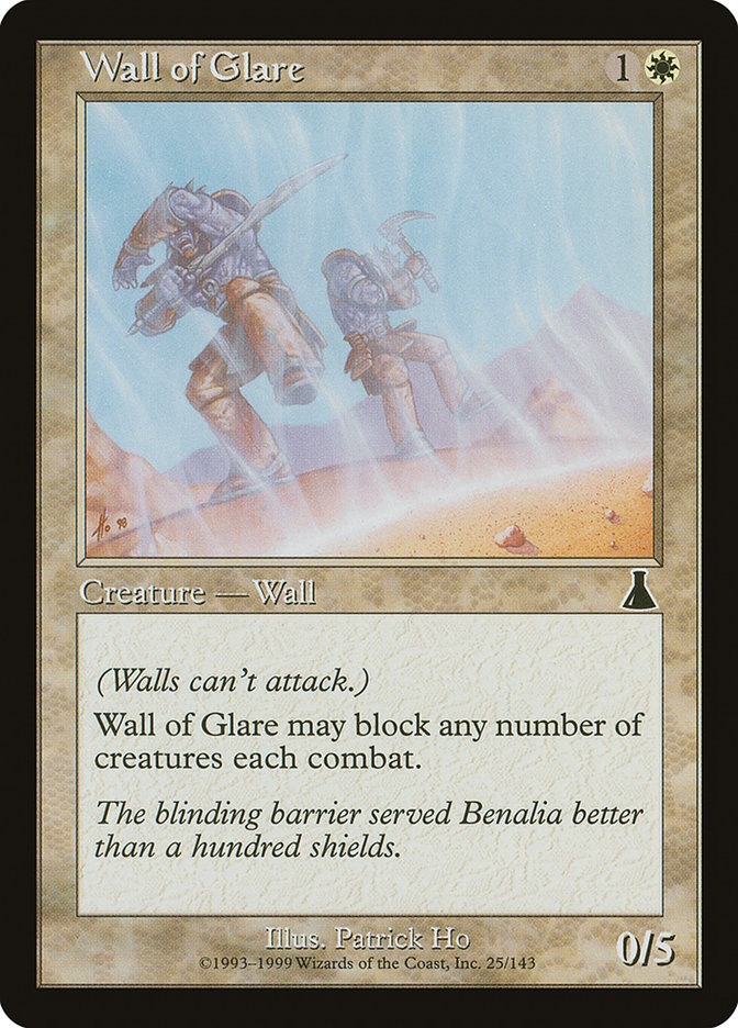 Wall of Glare [Urza's Destiny] | Gamers Paradise