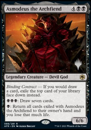 Asmodeus the Archfiend (Promo Pack) [Dungeons & Dragons: Adventures in the Forgotten Realms Promos] | Gamers Paradise