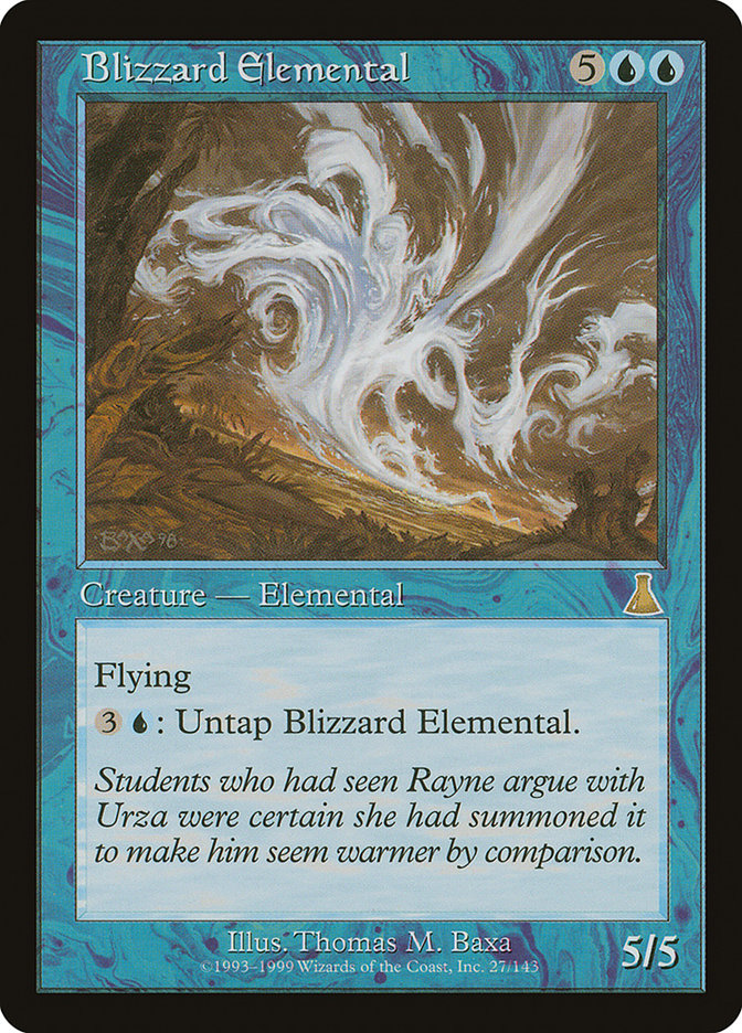Blizzard Elemental [Urza's Destiny] | Gamers Paradise