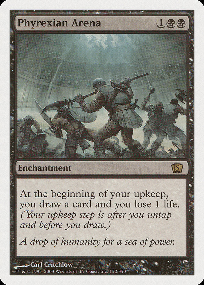 Phyrexian Arena [Eighth Edition] | Gamers Paradise