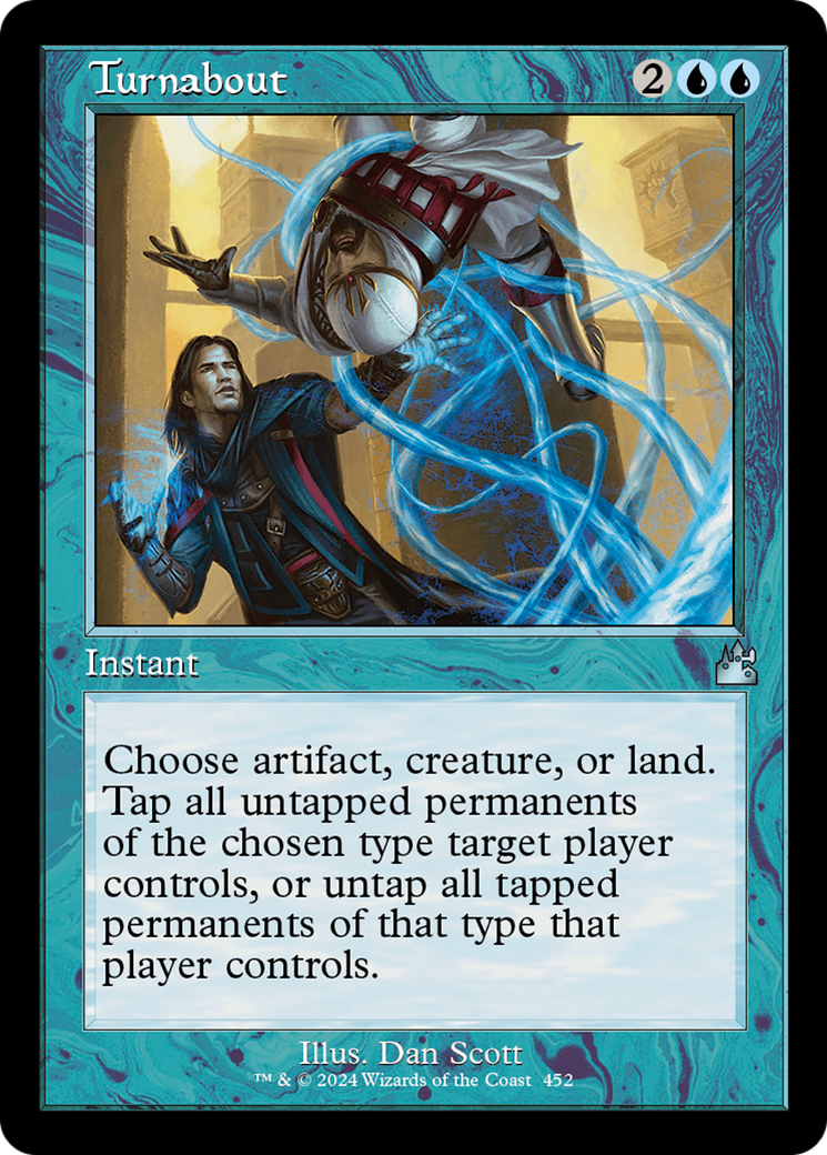 Turnabout (Retro Frame) [Ravnica Remastered] | Gamers Paradise