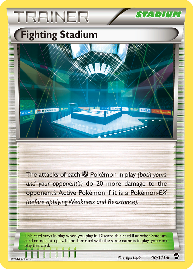 Fighting Stadium (90/111) [XY: Furious Fists] | Gamers Paradise