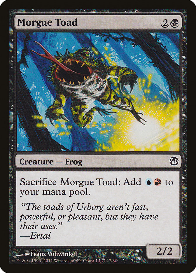 Morgue Toad [Duel Decks: Ajani vs. Nicol Bolas] | Gamers Paradise