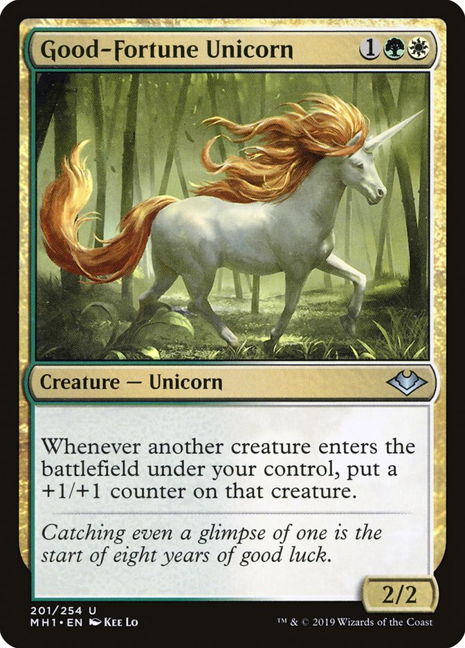Good-Fortune Unicorn [Modern Horizons] | Gamers Paradise