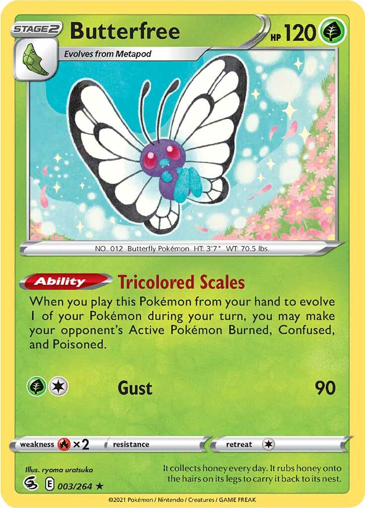 Butterfree (003/264) [Sword & Shield: Fusion Strike] | Gamers Paradise