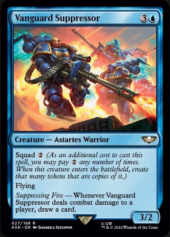 Vanguard Suppressor (Surge Foil) [Universes Beyond: Warhammer 40,000] | Gamers Paradise