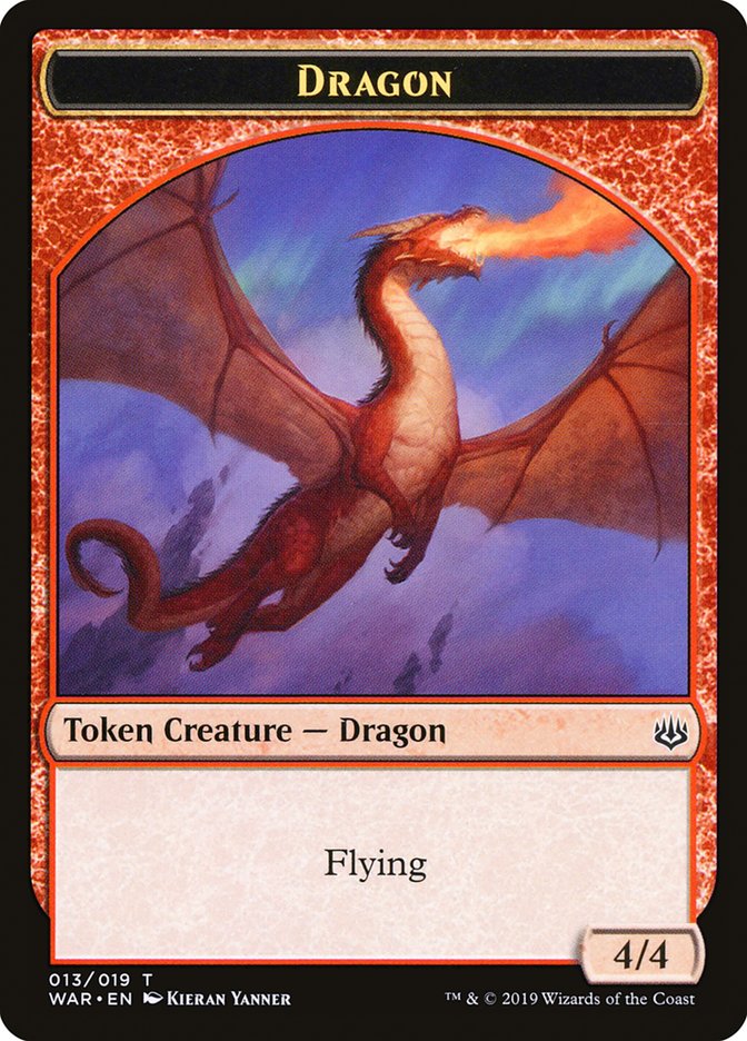 Dragon Token [War of the Spark Tokens] | Gamers Paradise