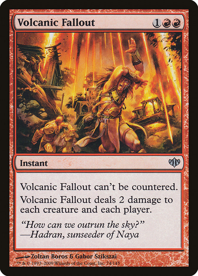 Volcanic Fallout [Conflux] | Gamers Paradise
