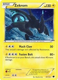 Zekrom (39/116) (Cosmos Holo) [Black & White: Plasma Freeze] | Gamers Paradise