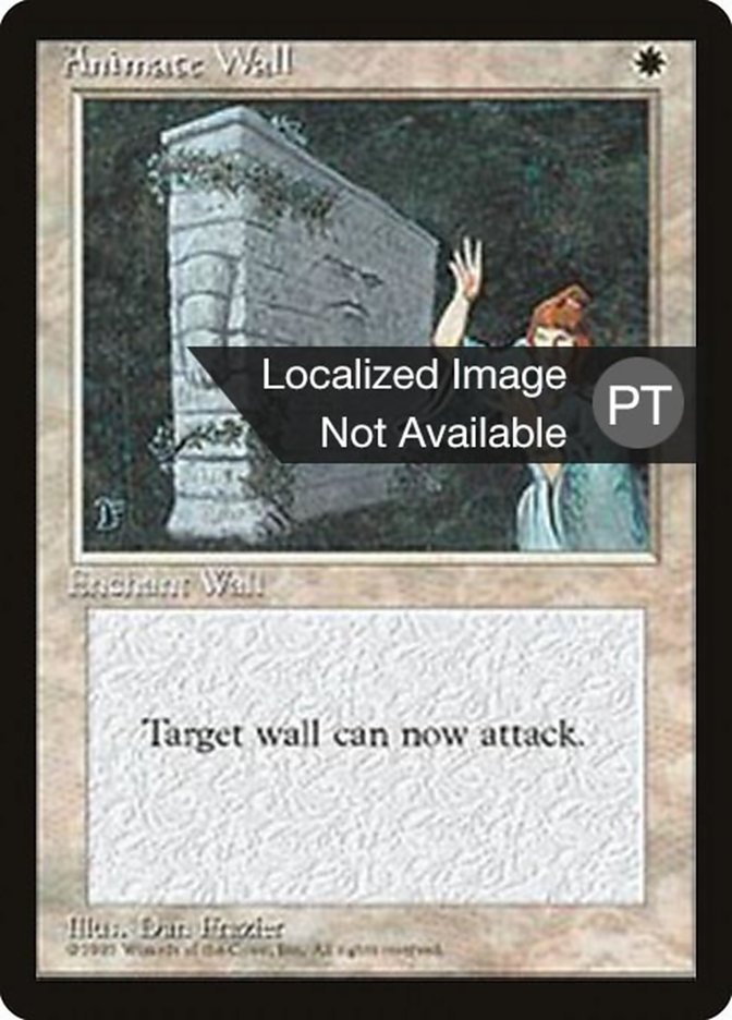 Animate Wall [Fourth Edition (Foreign Black Border)] | Gamers Paradise