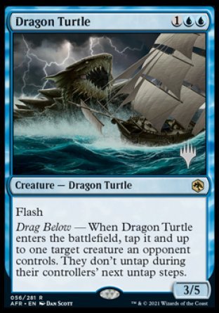 Dragon Turtle (Promo Pack) [Dungeons & Dragons: Adventures in the Forgotten Realms Promos] | Gamers Paradise