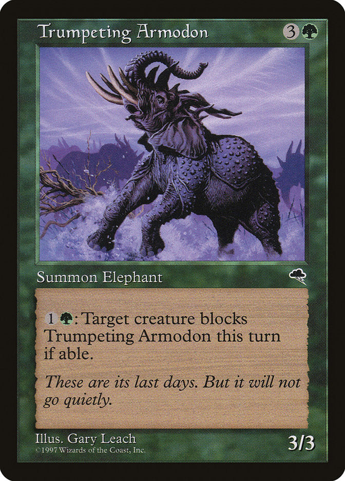 Trumpeting Armodon [Tempest] | Gamers Paradise