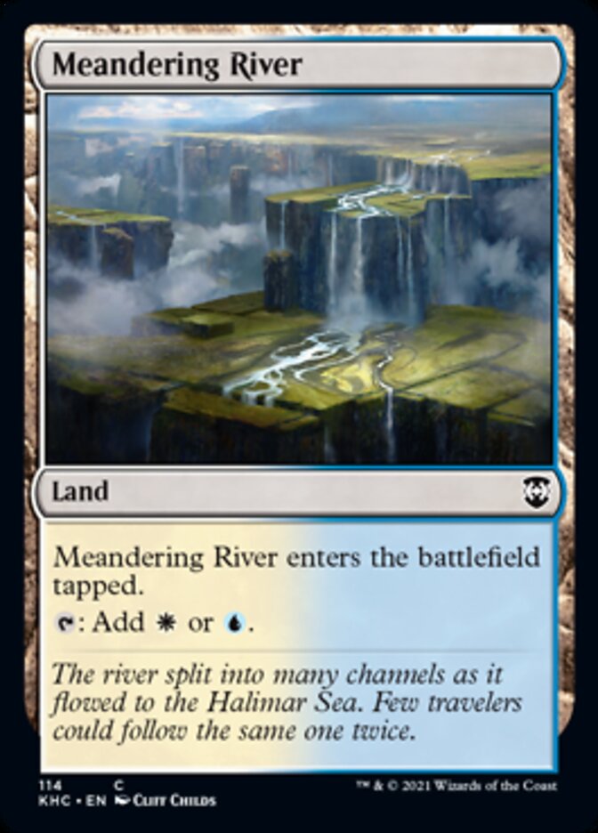 Meandering River [Kaldheim Commander] | Gamers Paradise