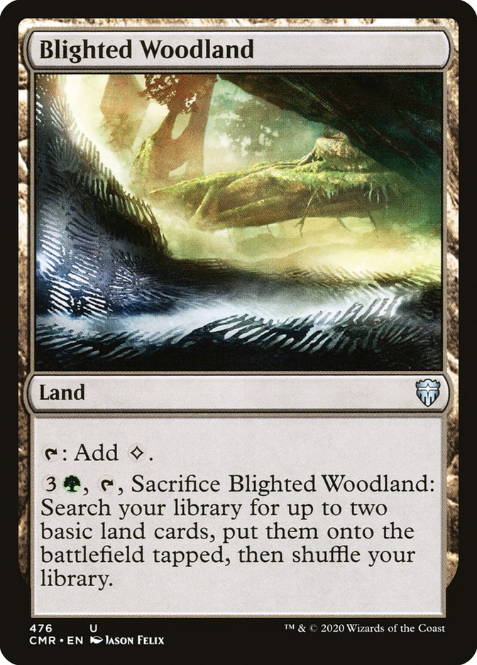 Blighted Woodland [Commander Legends] | Gamers Paradise