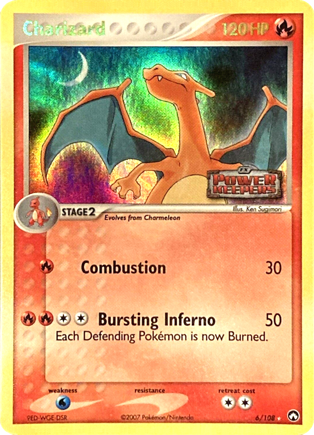 Charizard (6/108) (Stamped) [EX: Power Keepers] | Gamers Paradise