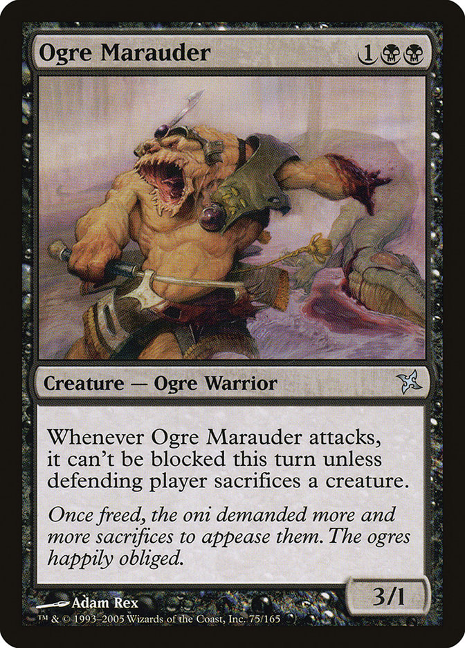 Ogre Marauder [Betrayers of Kamigawa] | Gamers Paradise