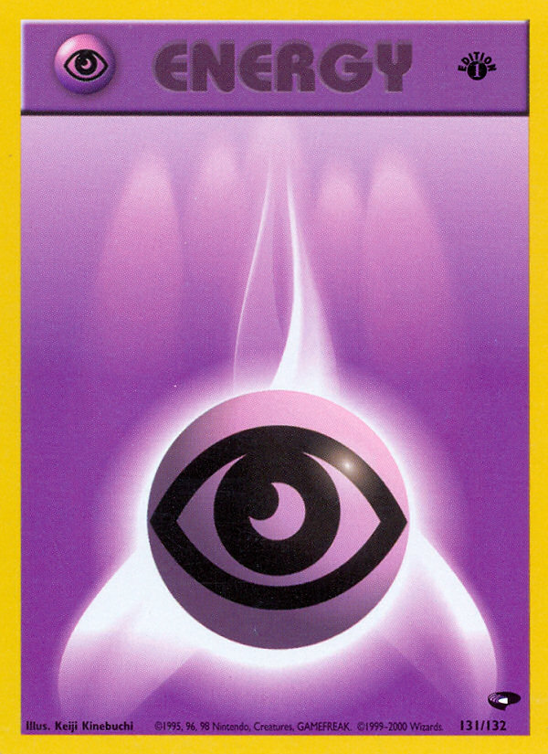 Psychic Energy (131/132) [Gym Challenge 1st Edition] | Gamers Paradise