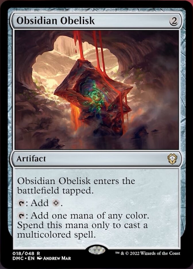 Obsidian Obelisk [Dominaria United Commander] | Gamers Paradise