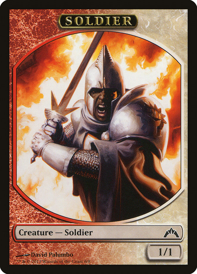 Soldier Token [Gatecrash Tokens] | Gamers Paradise